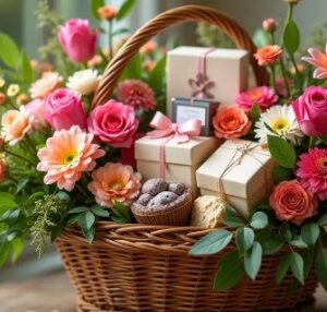 mixed flowers bouquet