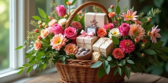 mixed flowers bouquet